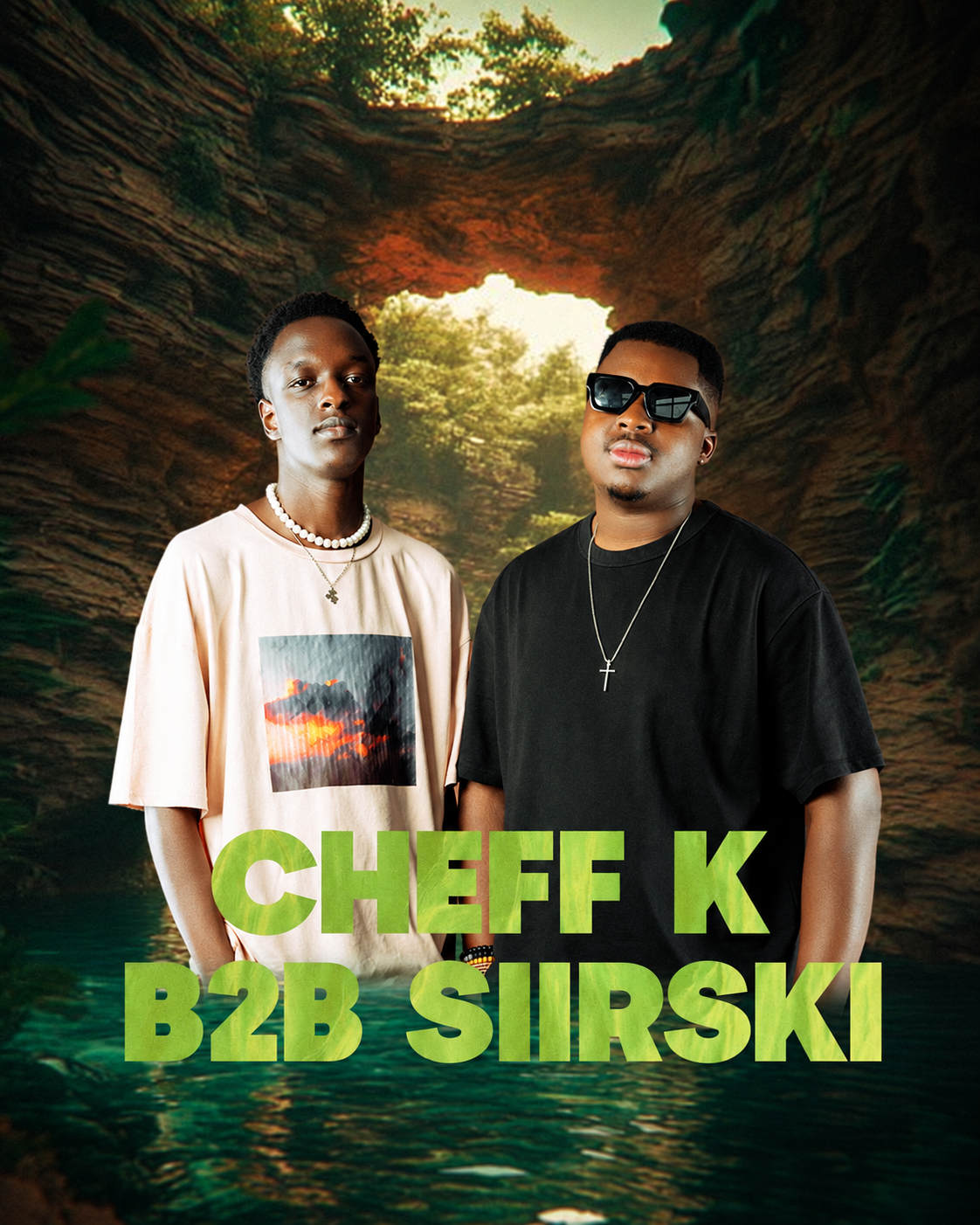 Cheff K B2B Siirski announced artist portrait for ASILI Experience Vol. II