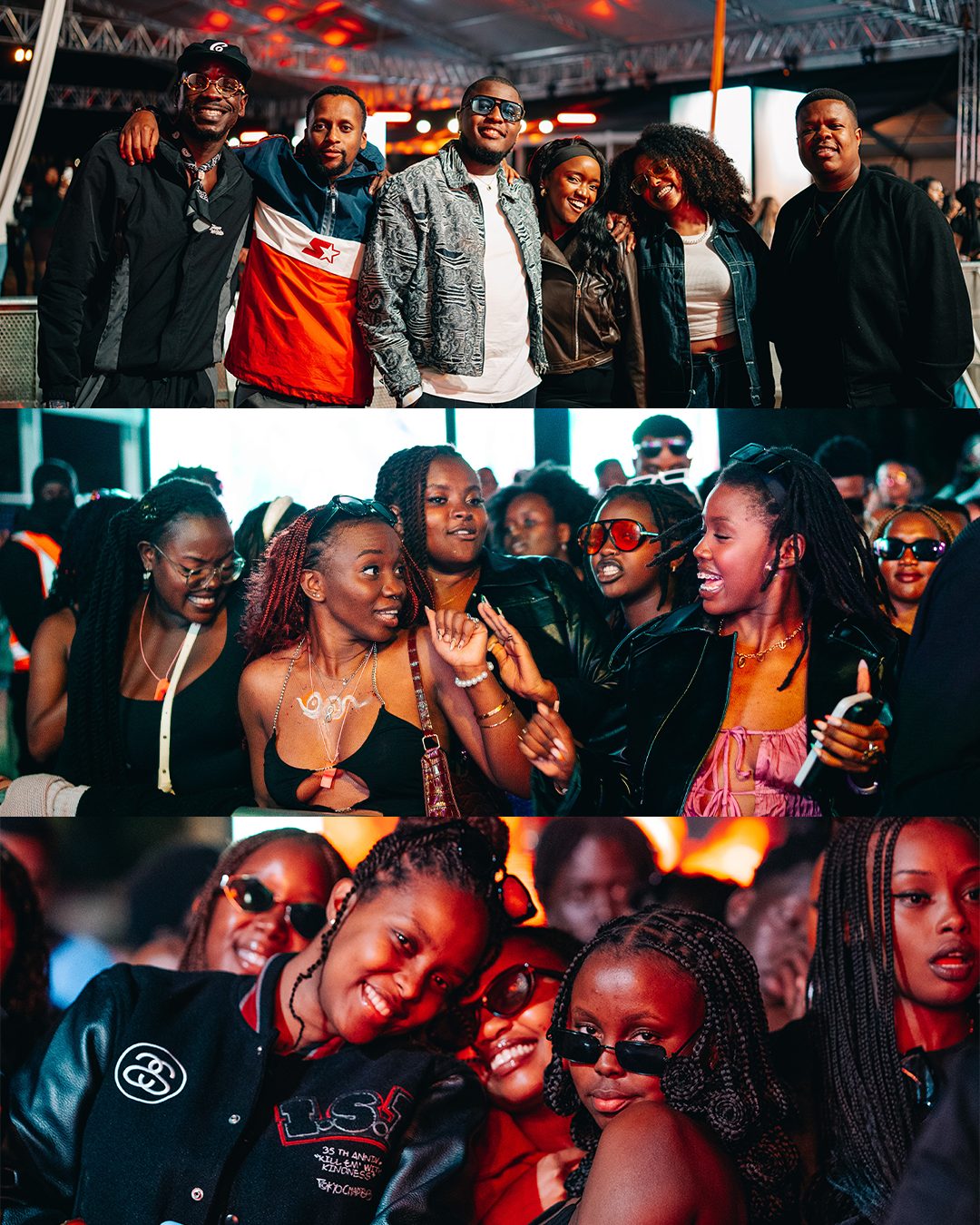 ASILI Experience festival crowd and friends captured during the event at Ngong Racecourse