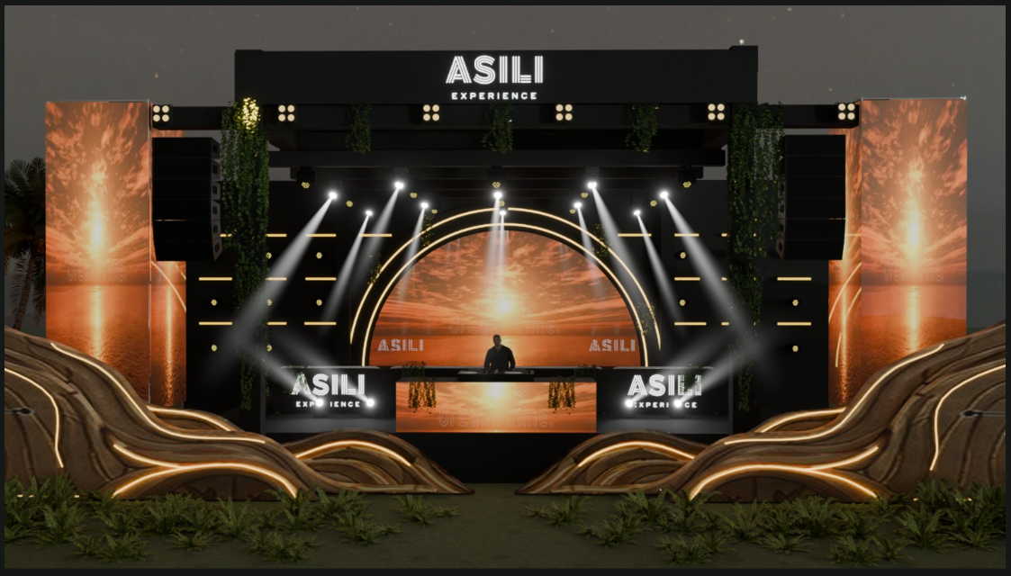 ASILI Experience main stage render
